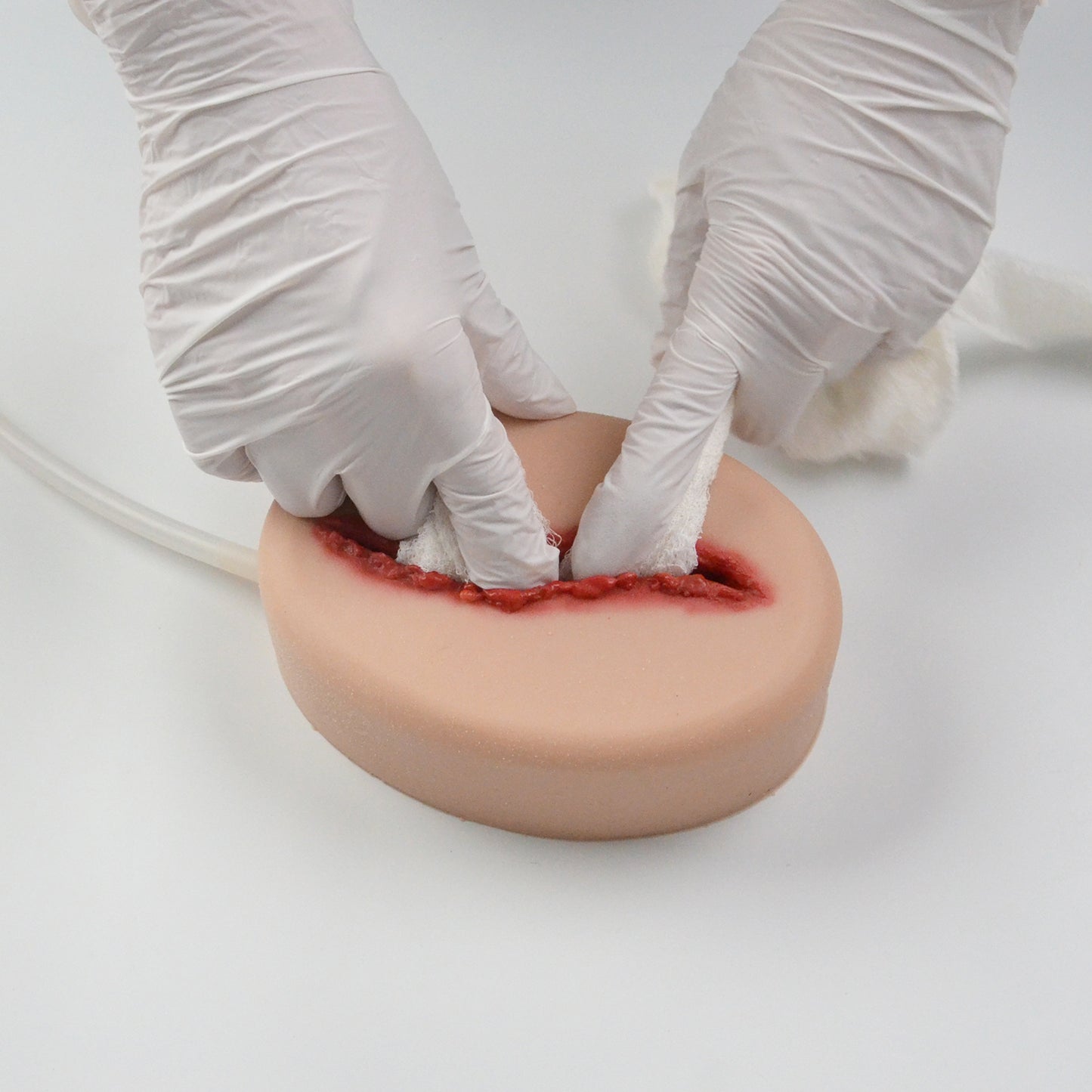 Laceration Wound Dressing Simulator Beige