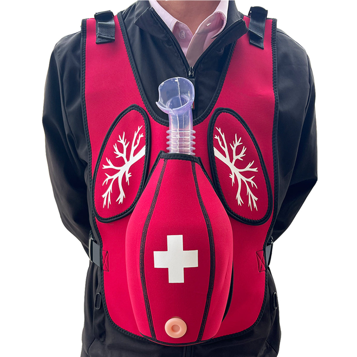 Adult Anti Choking Obstruction Trainer Vest - Heimlich Practice Training Model