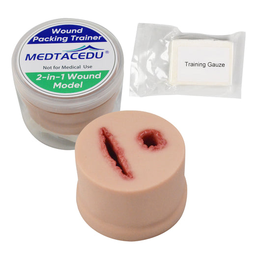 Combo Laceration and Gunshot Wound Model Kit Multitask Trainer